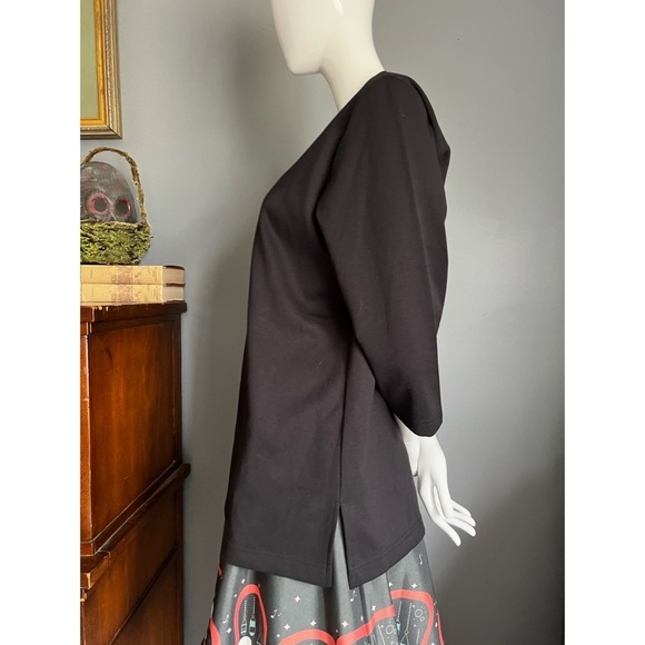 Bob Mackie : embroidered & embellished knit top - Picture 5 of 12